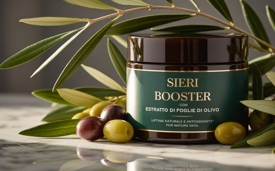 Il potere antiossidante delle foglie di olivo nei sieri booster effetto lifting