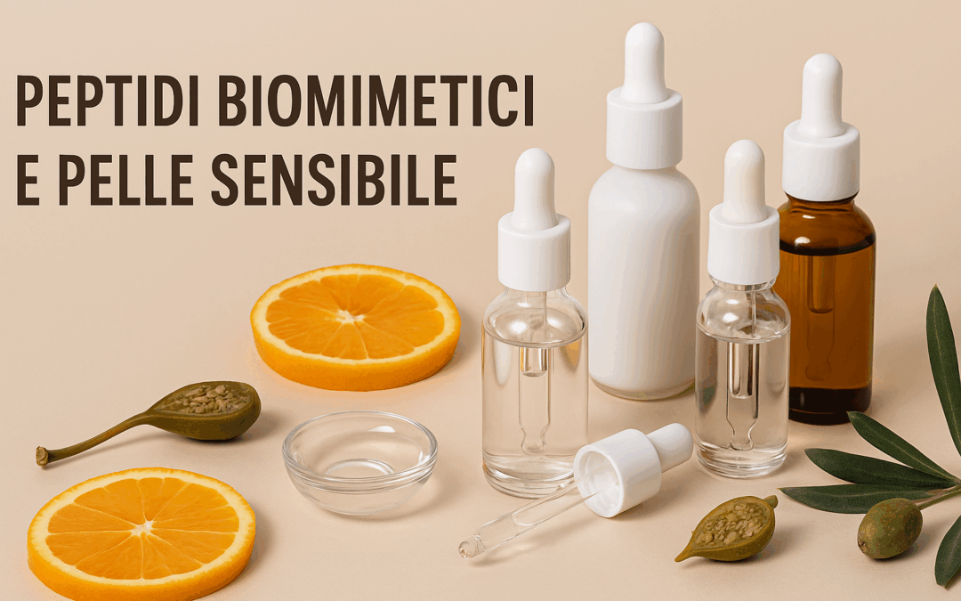 Peptidi biomimetici e pelle sensibile: efficacia senza aggressioni