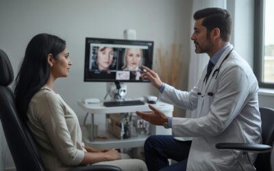 diagnosi tumore della pelle e mappatura nei