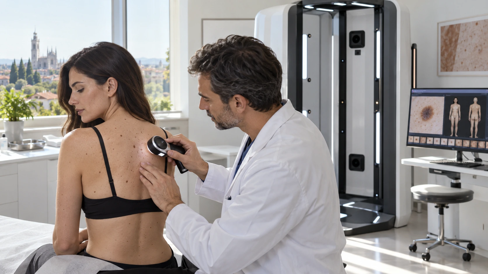 familiarita melanoma mappatura dei nei a Monza